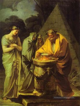 Le Sacrifice à Vesta Francisco de Goya Peinture à l'huile